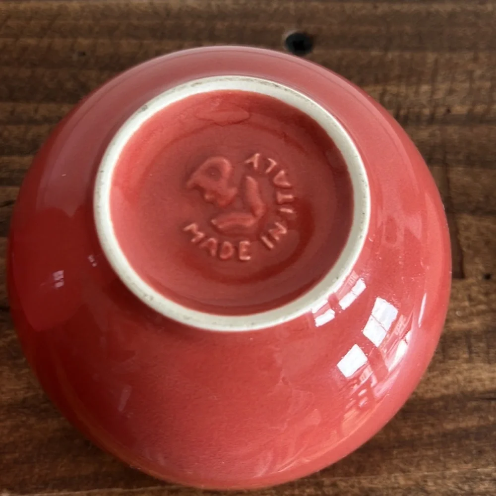 Italian Creamer and Sugar Bowl
